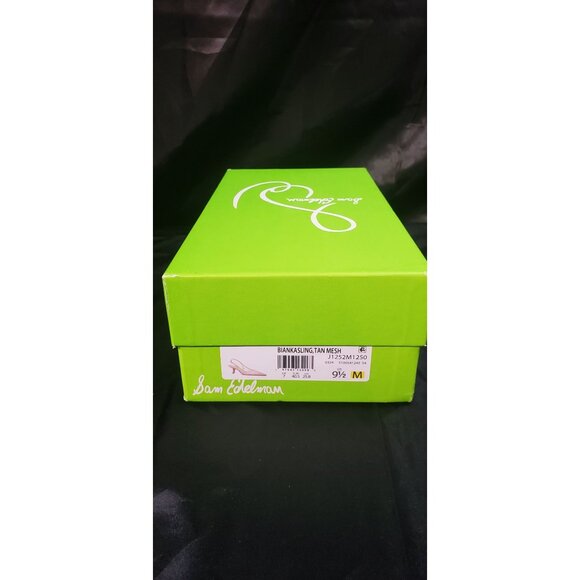 Sam Edelman Womens Bianka Slingback Pump (Beechwood Glitz Mesh) Size 9.5 - Picture 8 of 9